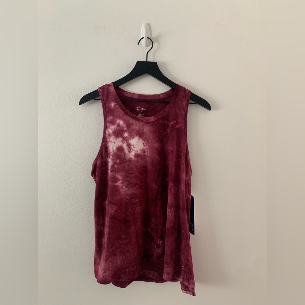 A Core athletic workout tank top